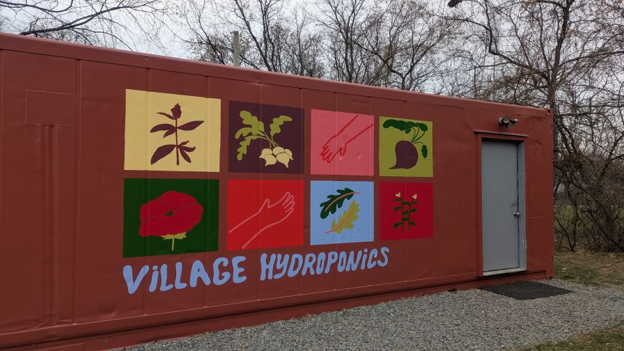 Village Hydroponics in Burlington, VT. | Photo: Gretchen Schimelpfenig