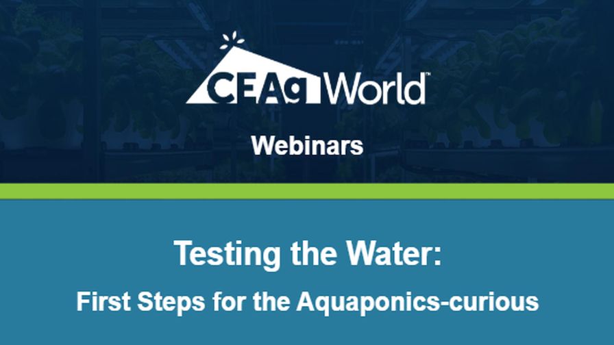 CEAg World's joint webinar with the Aquaponics Association.