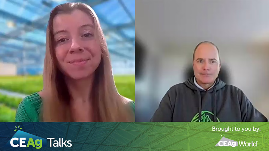 Screen capture of Dana Shugrue and Trevor Gibson talking about CEA