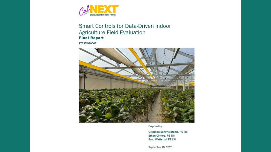 "Smart Controls for Data-Driven Indoor Agriculture Field Evaluation."