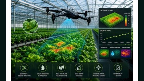 How AI-Powered Drones Are Transforming Greenhouse Crop Monitoring
